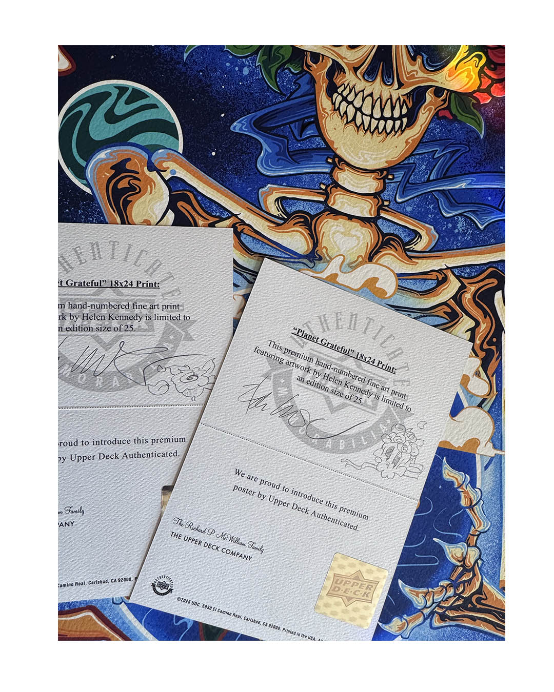 Upper Deck - Grateful Dead Print