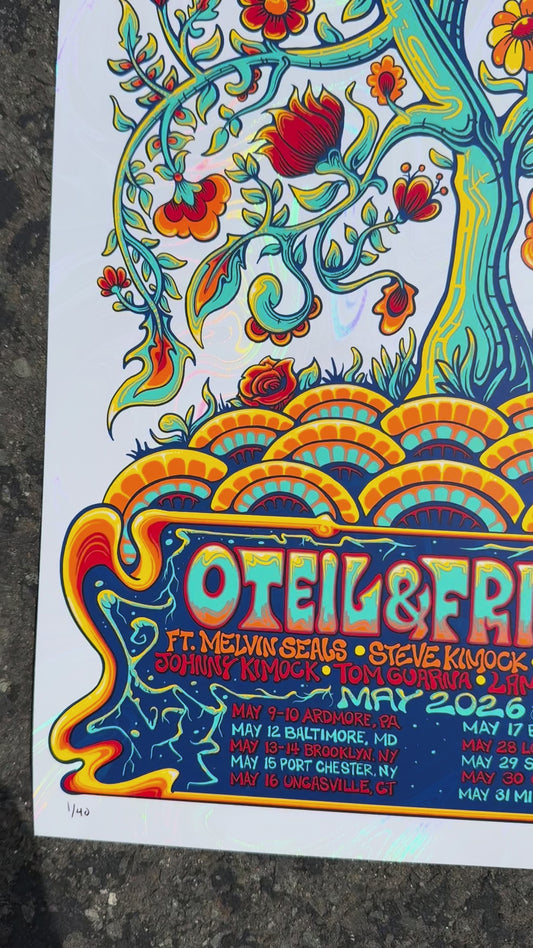 Oteil & Friends May tour poster