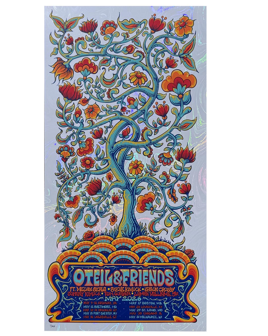 Oteil & Friends May tour poster
